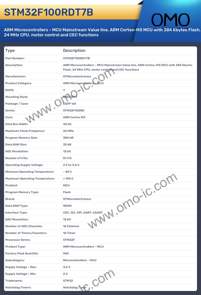 STM32F100RDT7B