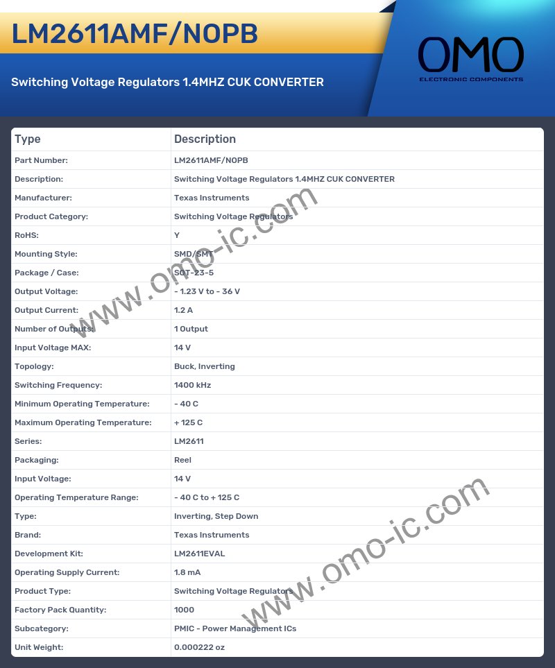 LM2611AMF/NOPB