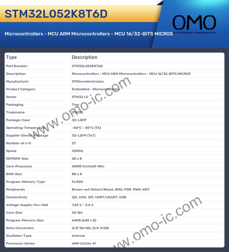 STM32L052K8T6D