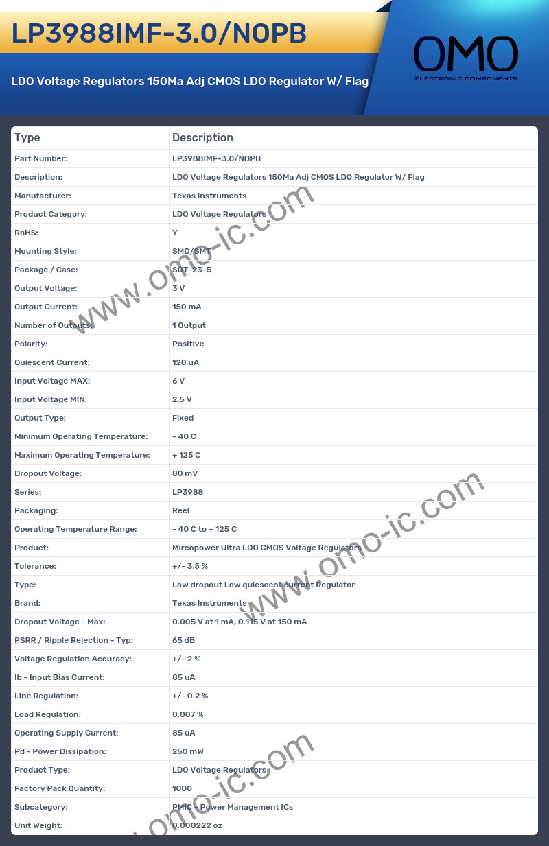 LP3988IMF-3.0/NOPB