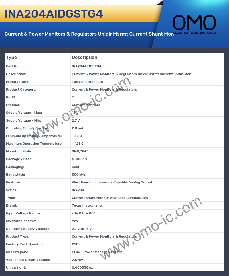 INA204AIDGSTG4
