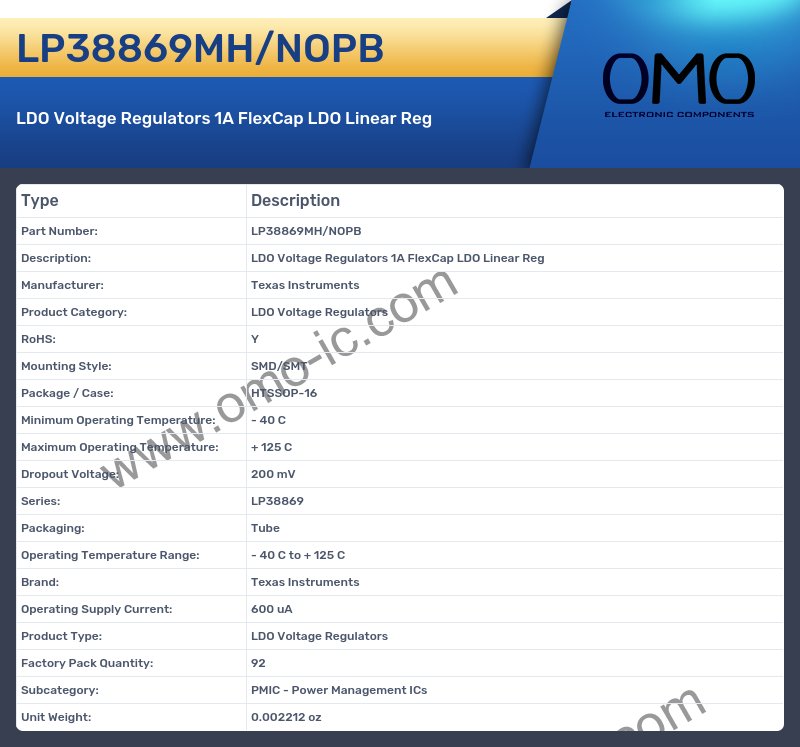 LP38869MH/NOPB