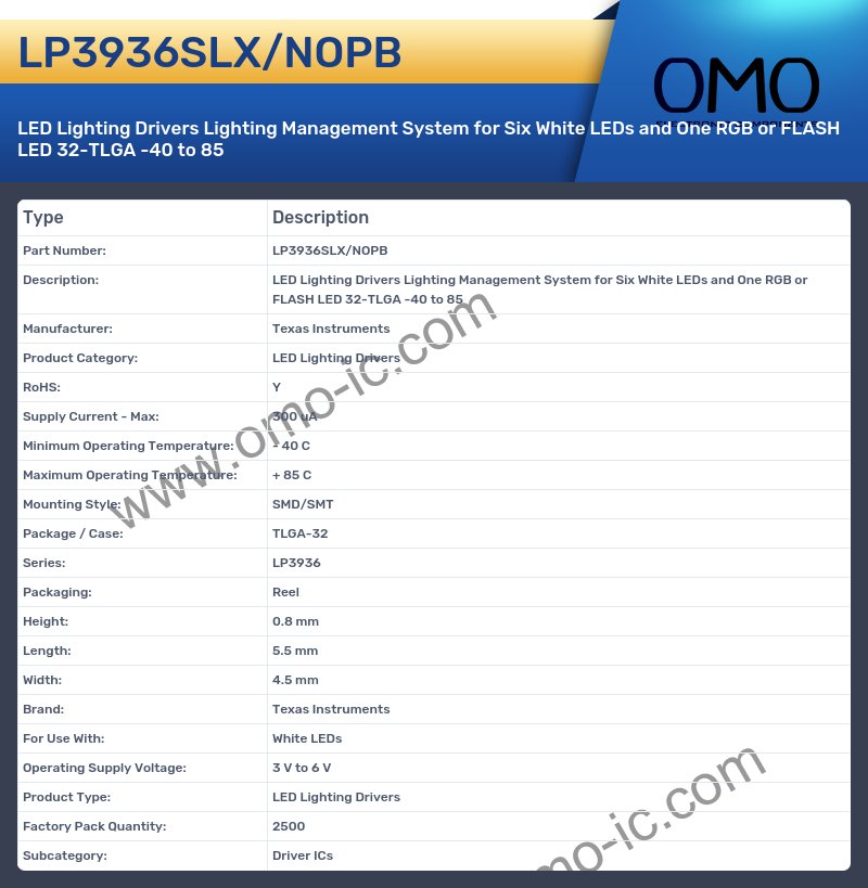 LP3936SLX/NOPB