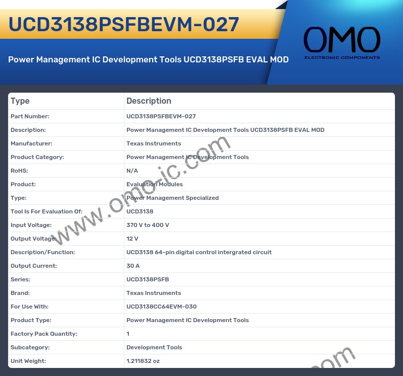 UCD3138PSFBEVM-027