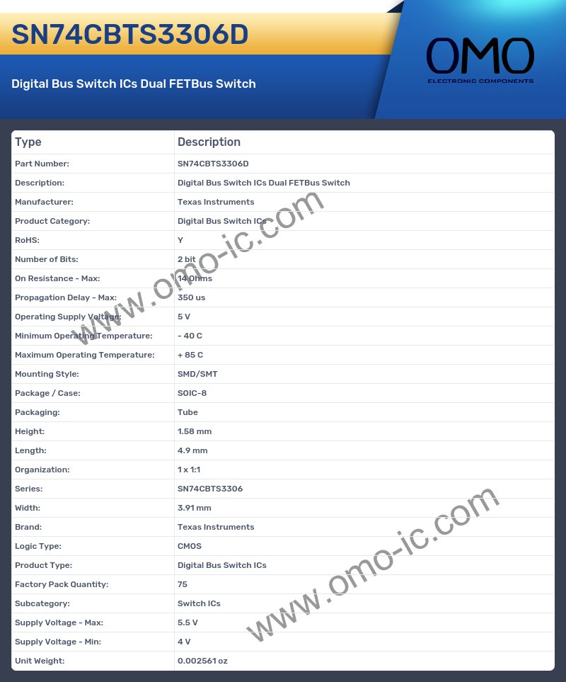 SN74CBTS3306D