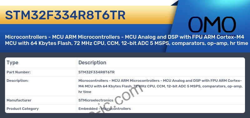 STM32F334R8T6TR