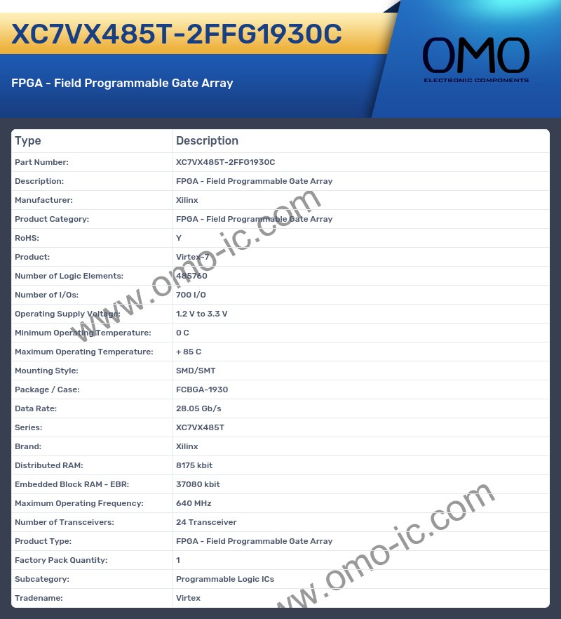 XC7VX485T-2FFG1930C