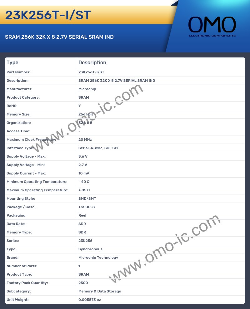 23K256T-I/ST