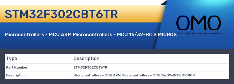 STM32F302CBT6TR