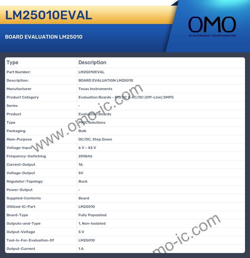 LM25010EVAL