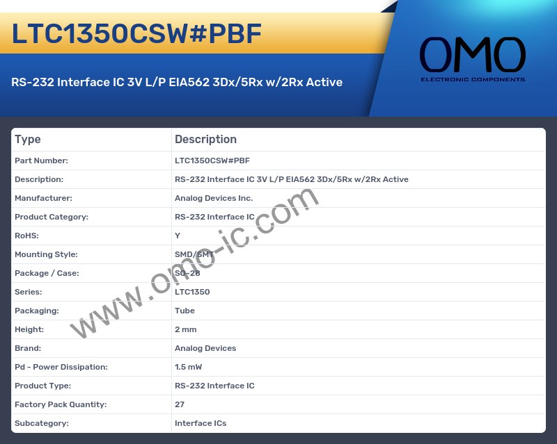 LTC1350CSW#PBF