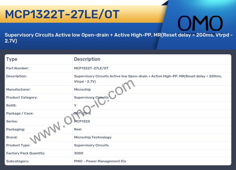 MCP1322T-27LE/OT