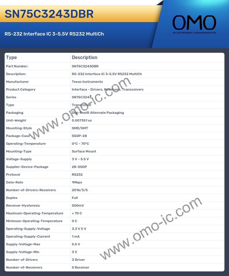 SN75C3243DBR