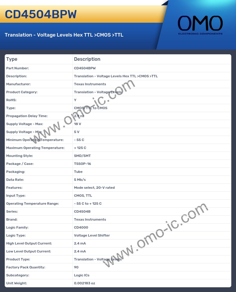 CD4504BPW