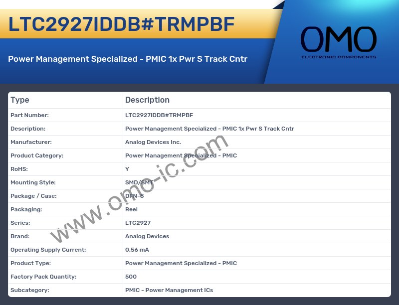 LTC2927IDDB#TRMPBF