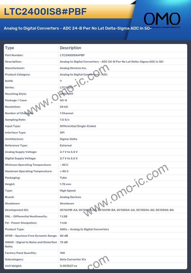 LTC2400IS8#PBF