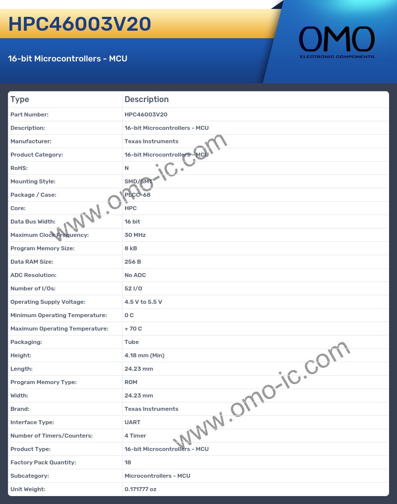 HPC46003V20