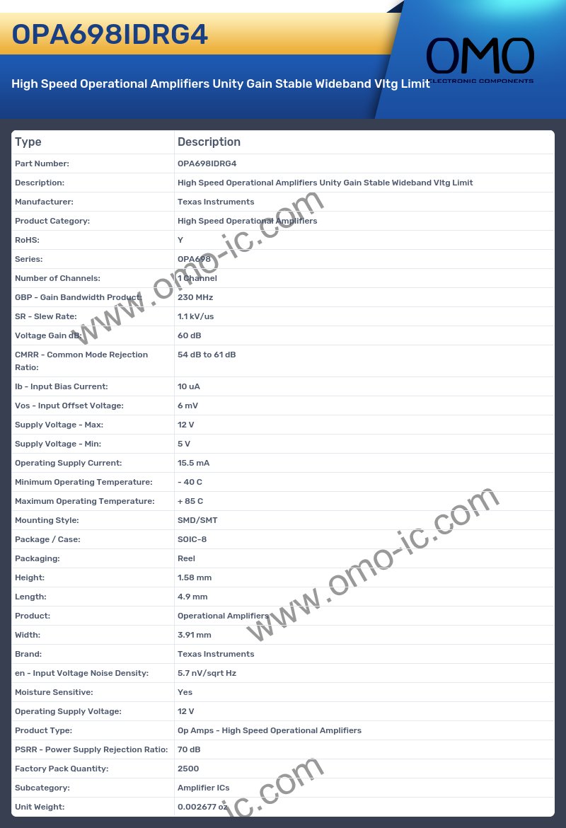 OPA698IDRG4