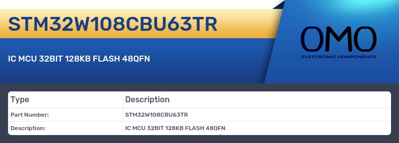 STM32W108CBU63TR