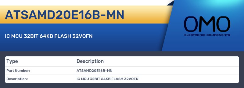 ATSAMD20E16B-MN