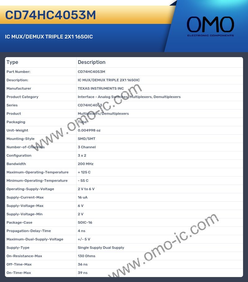 CD74HC4053M