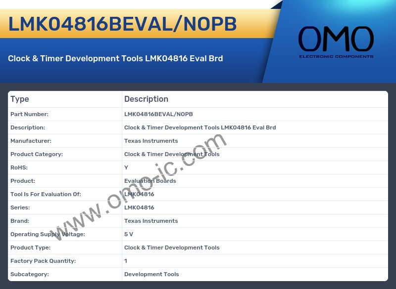 LMK04816BEVAL/NOPB