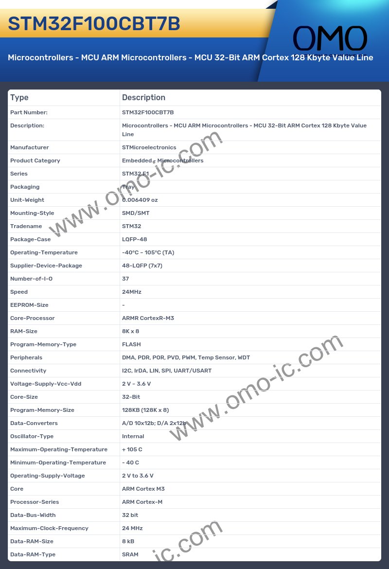 STM32F100CBT7B