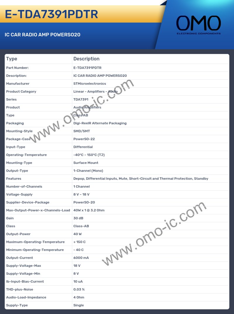 E-TDA7391PDTR