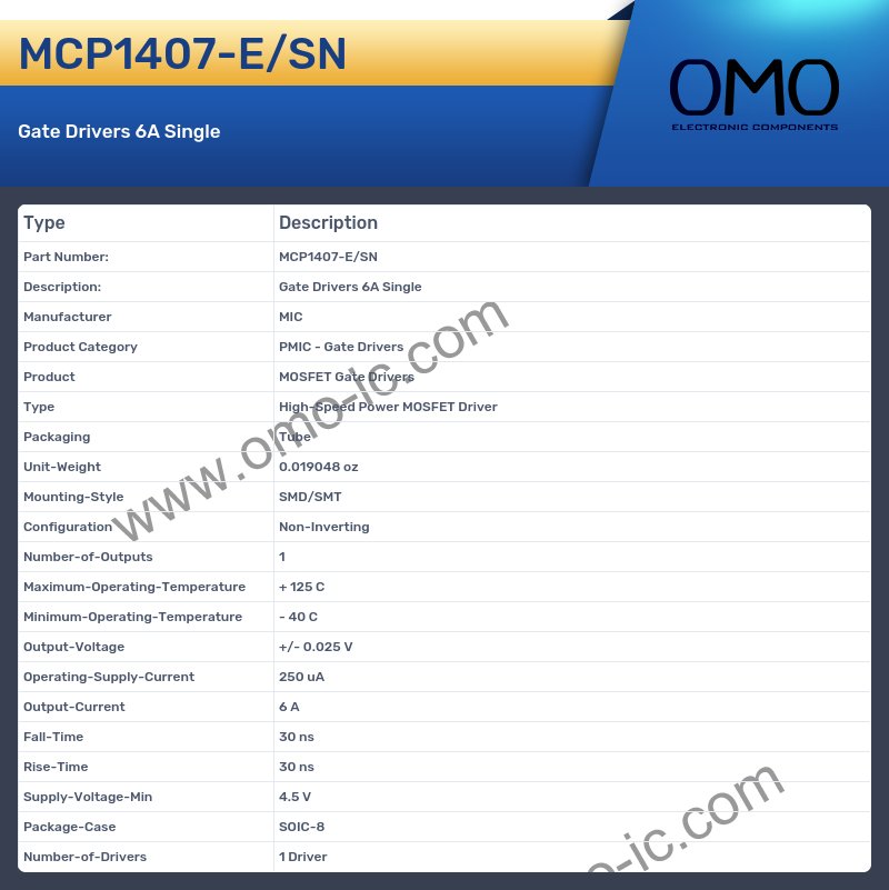 MCP1407-E/SN