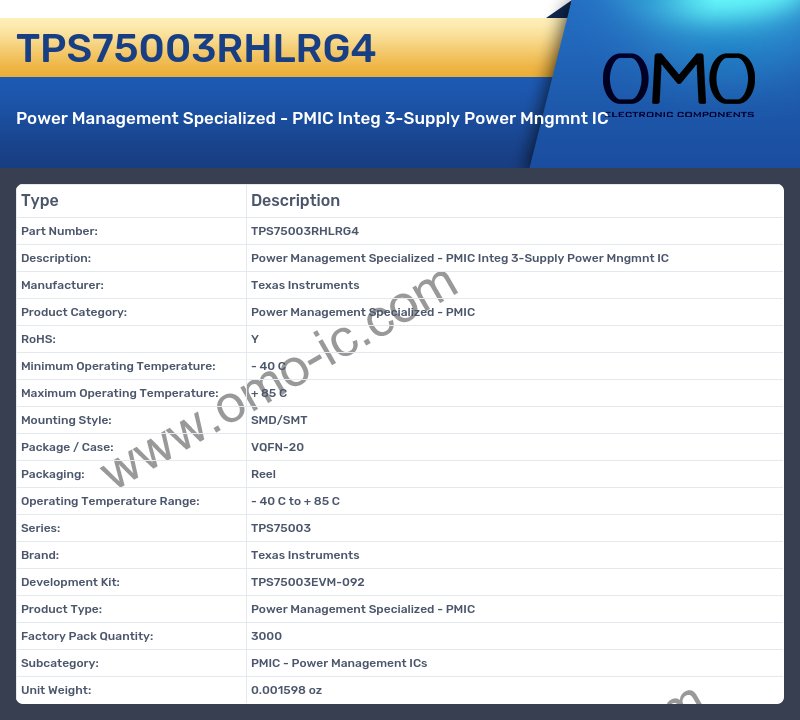 TPS75003RHLRG4