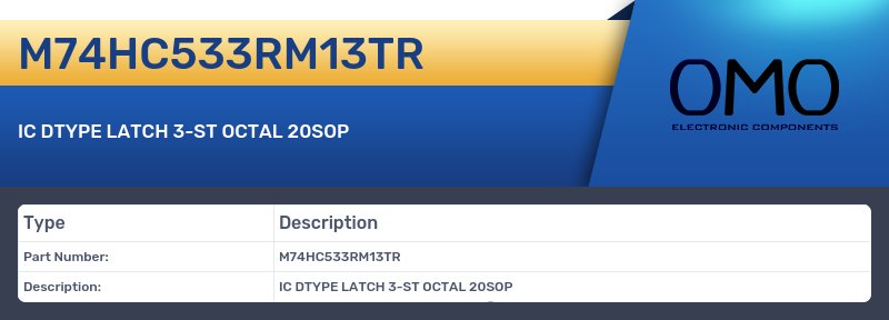 M74HC533RM13TR