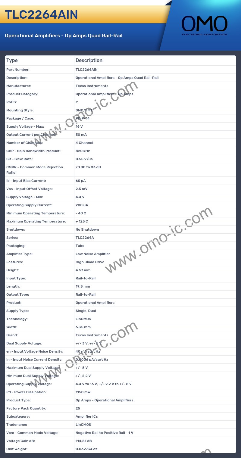 TLC2264AIN