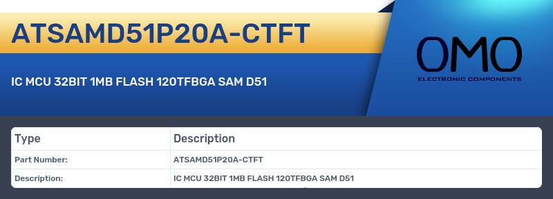ATSAMD51P20A-CTFT