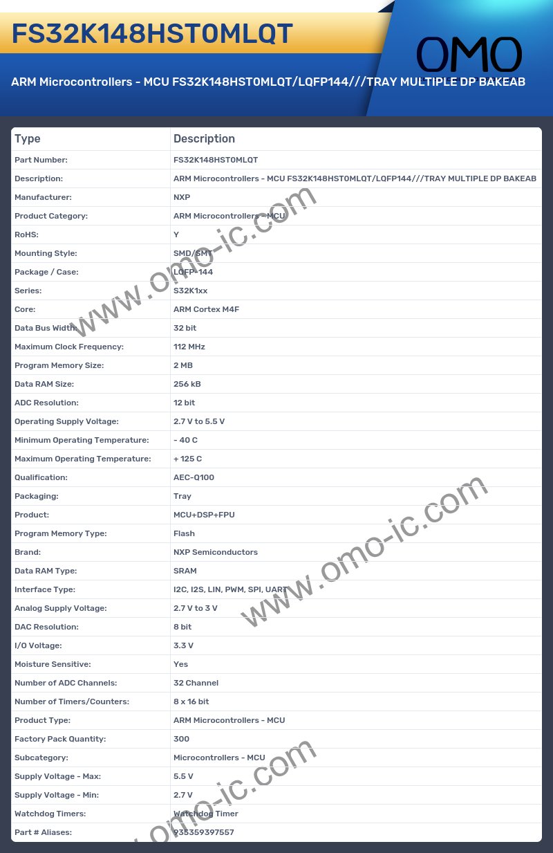 FS32K148HST0MLQT