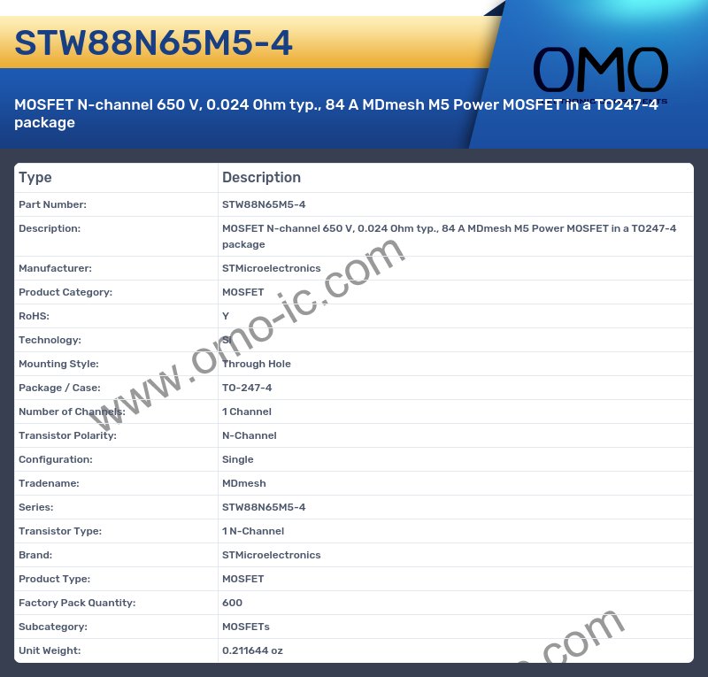 STW88N65M5-4