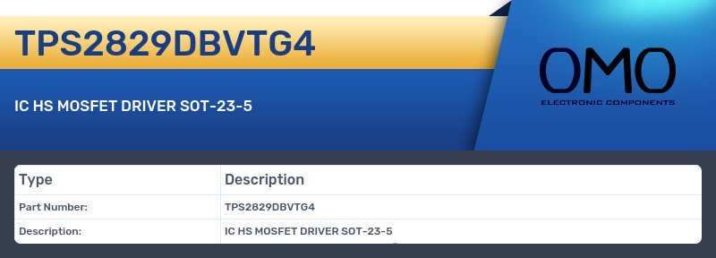 TPS2829DBVTG4
