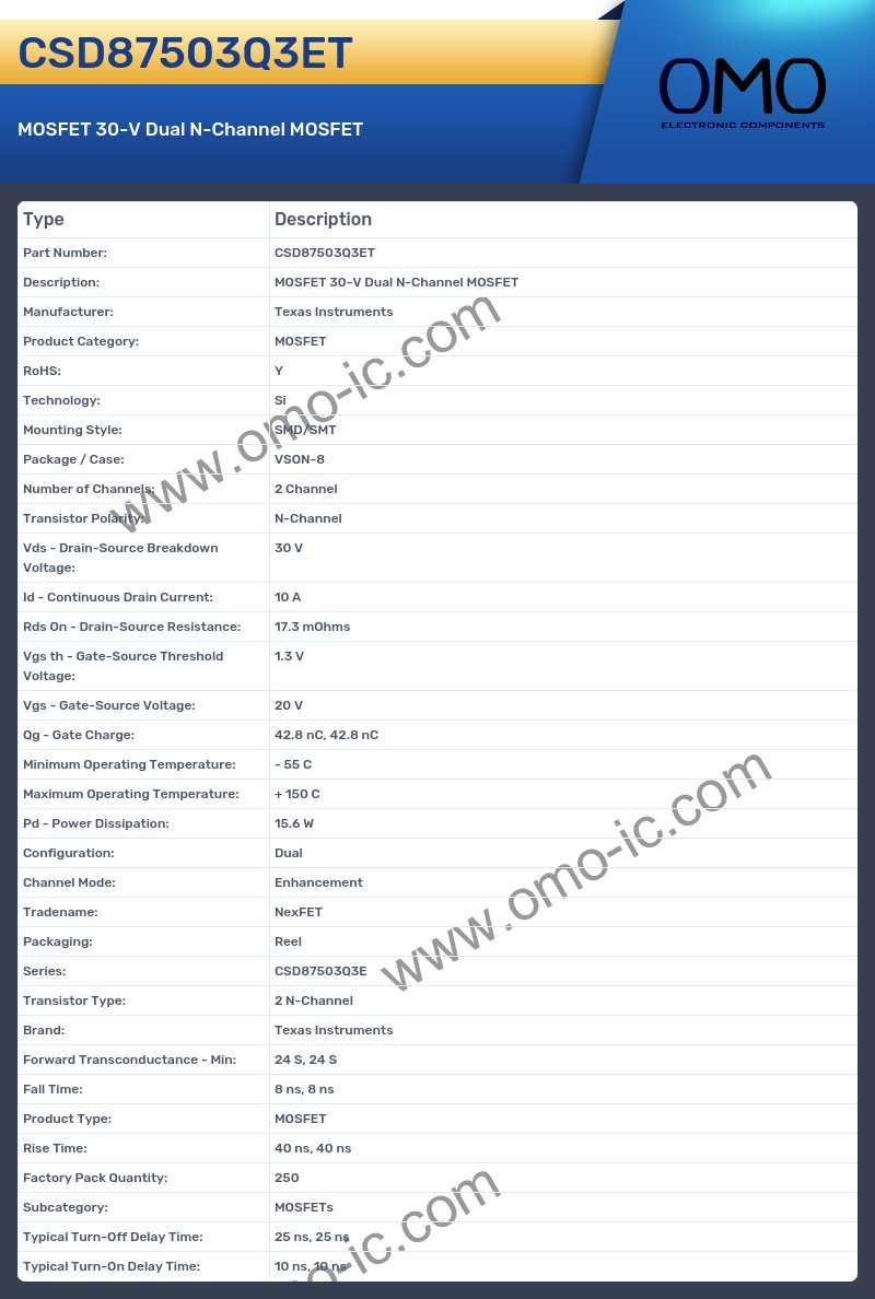 CSD87503Q3ET