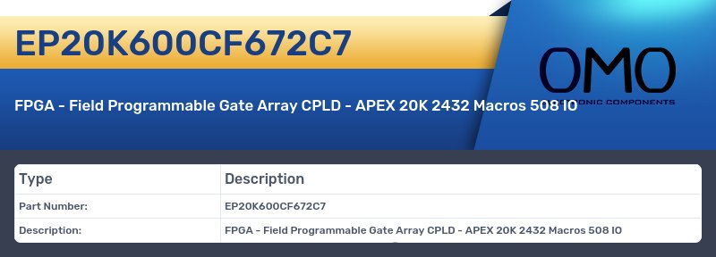 EP20K600CF672C7