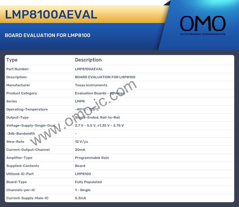 LMP8100AEVAL