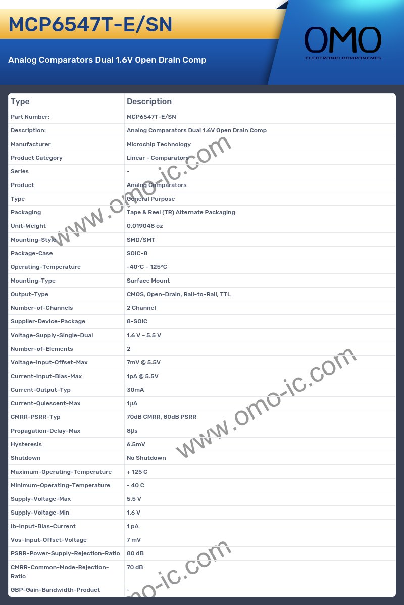 MCP6547T-E/SN
