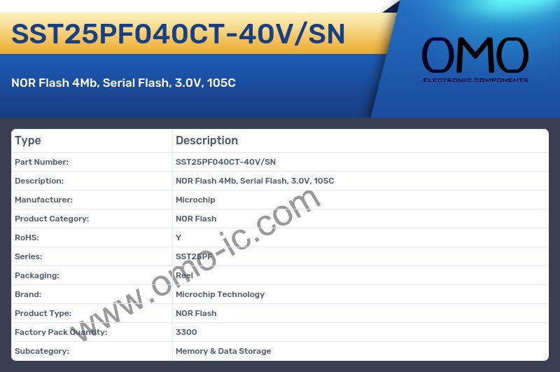 SST25PF040CT-40V/SN
