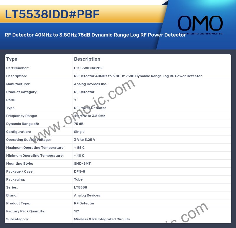 LT5538IDD#PBF