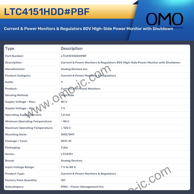LTC4151HDD#PBF