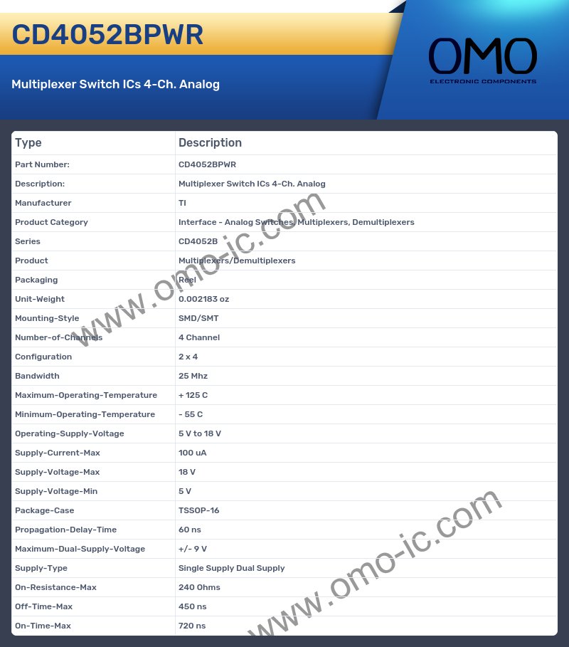 CD4052BPWR