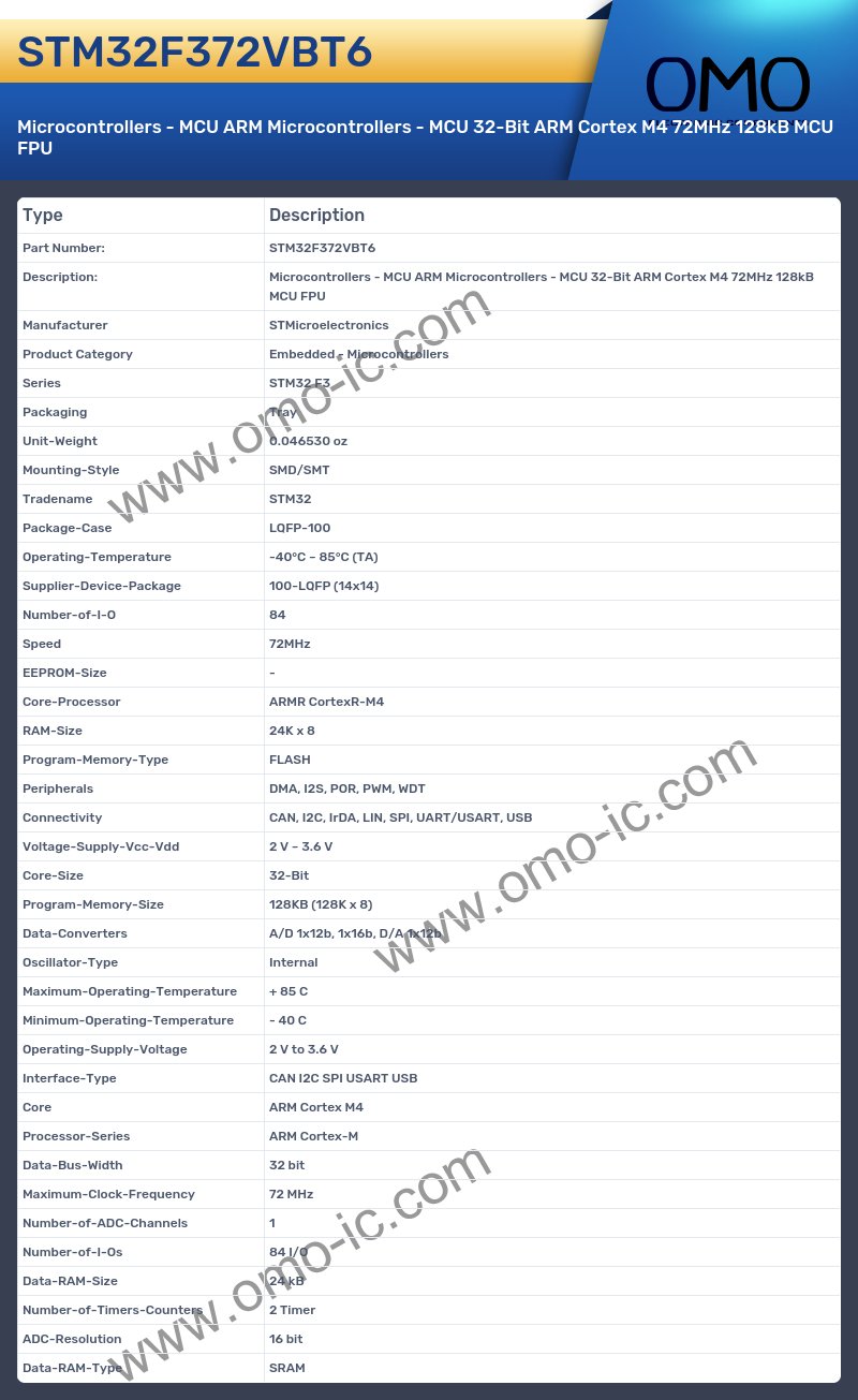 STM32F372VBT6