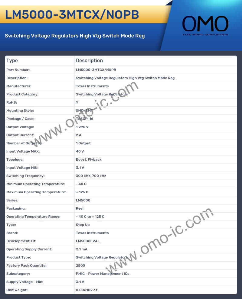 LM5000-3MTCX/NOPB