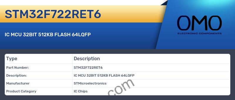 STM32F722RET6
