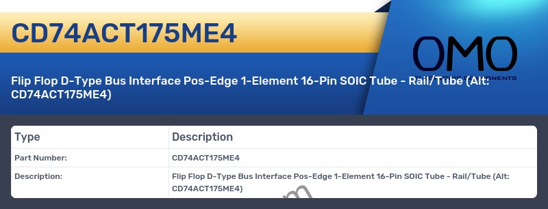 CD74ACT175ME4