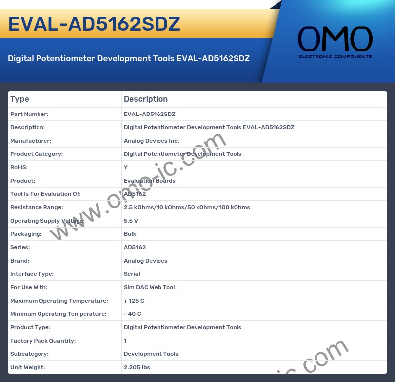 EVAL-AD5162SDZ