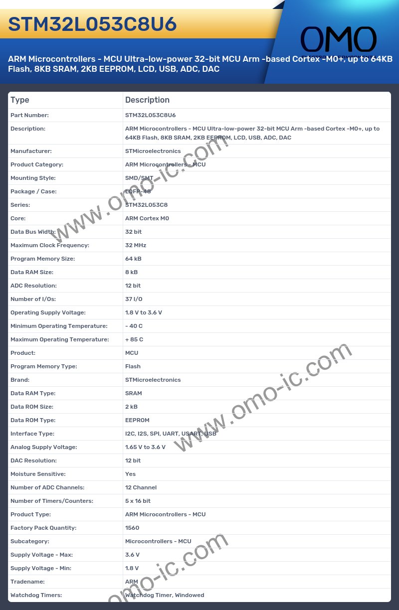 STM32L053C8U6